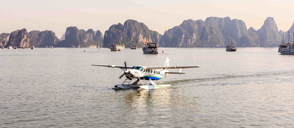 Halong seaplane tour